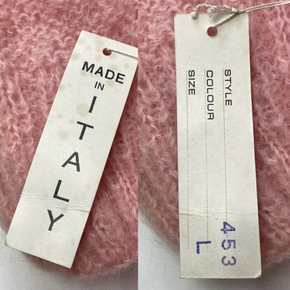 60s Pastel Mohair Cardigan Sweater Vest - Picture 10 of 13